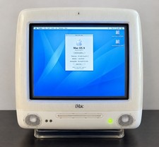 Apple iMac G3 DV Special Edition Snow-500MHz-1GB RAM-SSD -Complete Collection picture