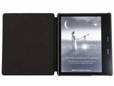 Amazon Kindle Oasis 3rd Gen 10th Gen 32GB 7” WiFi + Genuine Amazon Leather Case picture