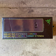 Razer Goliathus Extended Chroma Gaming Mouse Mat Cloth Black/Green 36x11.6