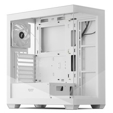 darkFlash ATX Mid-Tower PC Case, Pre-Install 1Non-LED PWM ARGB Fans Computer ... picture