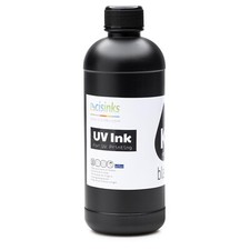 Premium Soft Ultraviolet DTF Transfer Printer Refill Ink 500mL - Black picture