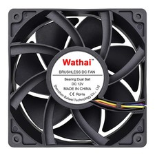 12V 4pin 5300rpm Dual Ball Cooling Fan picture