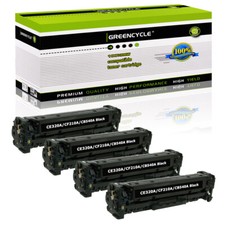 4PK CF210A Black Toner Cartridge For HP 131A LaserJet Pro 200 Color M251n M251nw picture