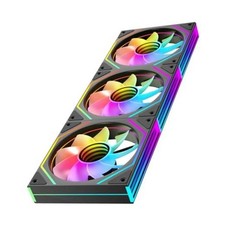 3 Packs Prism4 Ultra 120mm ARGB PC Case Fan_Reverse Reverse_3 Pack Black picture