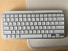 Logitech MX Keys Mini for Business Wireless Keyboard (Pale Gray), English - US picture