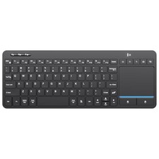 Multi-Device Wireless Bluetooth Keyboard with Touchpad-Wireless Keyboard with Mu picture