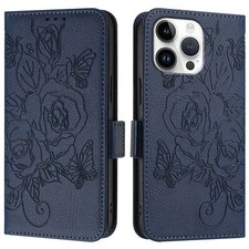 Leather Rose Wallet Cover Case For Motorola G Stylus G Play G73 G84 E20 G Edge picture