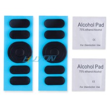 2 Sets Black Rounded Curved Edges Mouse Feet Skates for Logitech G304/G305 Mouse picture