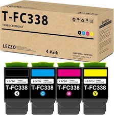 T-FC338 TFC338 Toner Cartridge 4-Pack for Toshiba E-Studio 338cs 388cs 338cp picture