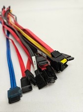 ***GREAT*** MIXED LOT 16 SATA CABLES 19
