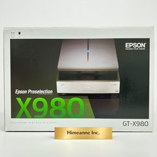 Epson GT-X980 V850 6400DPI A4 Flatbed Scanner CCD Film Photo Document in stock picture
