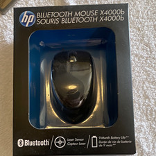 HP X4000b Bluetooth Wireless Laser Mouse, Black, Scroll Wheel picture