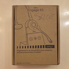 Jabra Engage 65 Mono Wireless Headset 9553-553-125 w/ Base - NEW/UNUSED picture