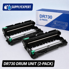 2 X PK DR730 Drum Compatible With Brother HL-L2370DW MFC-L2717DW TN-760 Lot picture