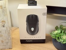 ALIENWARE TRI-MODE AW720M 720M BLACK WIRELESS GAMING MOUSE, BRAND NEW picture