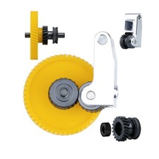 3D Printer Upgrade DLC Coated Hardened Steel Extruder Gear Replacement ARSS picture