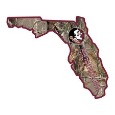 Florida State Seminoles Realtree Camouflage Sticker/Magnet picture