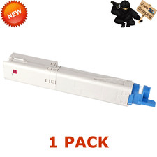 Magenta Toner Cartridge for Okidata Oki C3300 C3300n C3400 C3520 C3530 43459302 picture