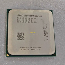 AMD A8-6500 AD650BOKA44HL 3.5GHz 4 Core 4MB Socket FM2 65W CPU Processor picture