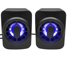 2Boom Raze Duo LED Wired Gaming Speakers, Color Changing (GSP190K)  picture