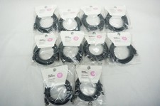 20-Pack Deal Worthy Cat8 Ethernet Cables 10 ft RJ45 40Gbps Black New picture