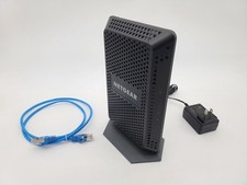 NETGEAR CM600 DOCSIS 3.0 HIGH-SPEED CABLE MODEM 24X8 CHANNEL BONDING GIGABIT picture