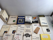 Vintage Commodore Amiga Manuals, Booklets ect Assorted lot - DOS KickStart MEGA picture