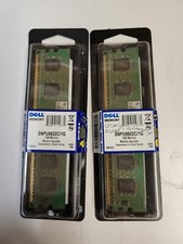 DELL 2GB KIT 2X 1GB  PC2-5300U DDR2-667 240PIN DIMM MODULE UPGRADE  picture