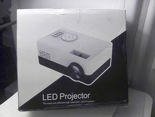 Portable Mini Projector High Resolution Black and White w/ Remote  picture