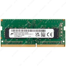 Micron 16GB DDR4 3200MHz PC4-25600 SODIMM Laptop Memory RAM MTA8ATF2G64HZ-3G2B2 picture