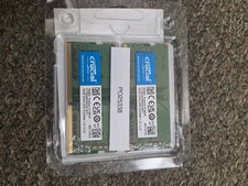 Crucial 32GB KIT 2 x 16GB DDR4 3200MHz PC4-25600 SODIMM Memory CT2K16G4SFRA32A picture