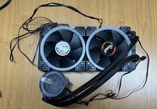 Gamdias CHIONE M2-240R Black CPU Cooler, Hydraulic, 1800RPM picture
