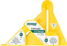Fitfinder 1/2 Gauge Wood Center Point Finder for Precision Woodworking Tools picture