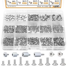 500PCS M.2 SSD Screw Kit M.2 SSD Mounting Screws Motherboard Standoffs picture
