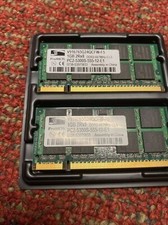 2x V916765G24QCFW-F5 GENUINE PROMOS LAPTOP MEMORY DDR2 1G PC2-5300S picture