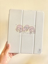 Little Twin Stars iPad Pro 12.9” Case Pink Kawaii Clear Cover Brand New picture