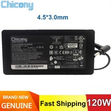 Chicony 4.5*3.0MM A17-120P2A 20v 6a Power AC Adapter A120A055P Original Charger picture