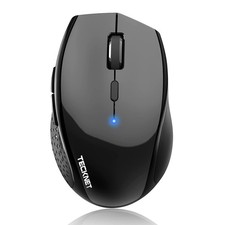 TECKNET Bluetooth Mouse, 4800 DPI Wireless Mouse, 2-Year Battery 6 Adjustable... picture