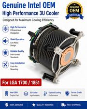 Foxconn Intel OEM 130W CPU Cooler Heatsink Fan LGA1851 LGA1700 12-14th Gen picture