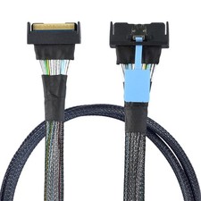 Slimline SAS MCIO SFF-8654 8I 5.0 74P PCIe Connection server adapter Cable picture