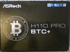 ASRock H110 Pro BTC+ Motherboard Never Used • 13 GPU Mining Board picture