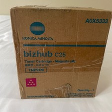 Genuine Konica Minolta TNP27M A0X5333 Magenta Toner Cartridge Bizhub C25 NEW picture