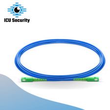 LOT OF 4 -3M Cable SC/UPC-SC/APC Single-Mode 9/125 simple Fiber Optic Patch Cord picture