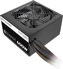 Thermaltake Smart Power Supply ATX 12V 600W 80 Plus White Active PFC S/Cable picture