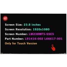 LM238WF5-SSE5 LM238WF5(SS)(E5) LCD Touch Screen for HP 24-dp0180 Display New picture