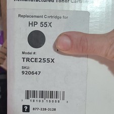 TRU RED Black Laser Toner for HP 55X/CE255X TRCE255X picture