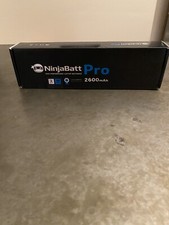 NinjaBatt Pro 2600 mAh Rechargeable Battery New In Package. picture