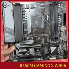 FOR GIGABYTE B550M GAMING X WIFI6 DDR4*4 128GB AMD AM4 HDMI DP Ｍotherboard Test picture