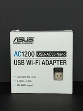Asus AC1200 USB-AC53 Nano USB Dual Band Wifi Adapter Free Fast Shipping picture