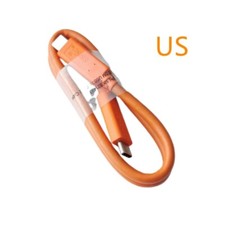 Orange 20in/50cm USB-C to USB-C Type C Cable For LaCie External Hard Drive HDD picture